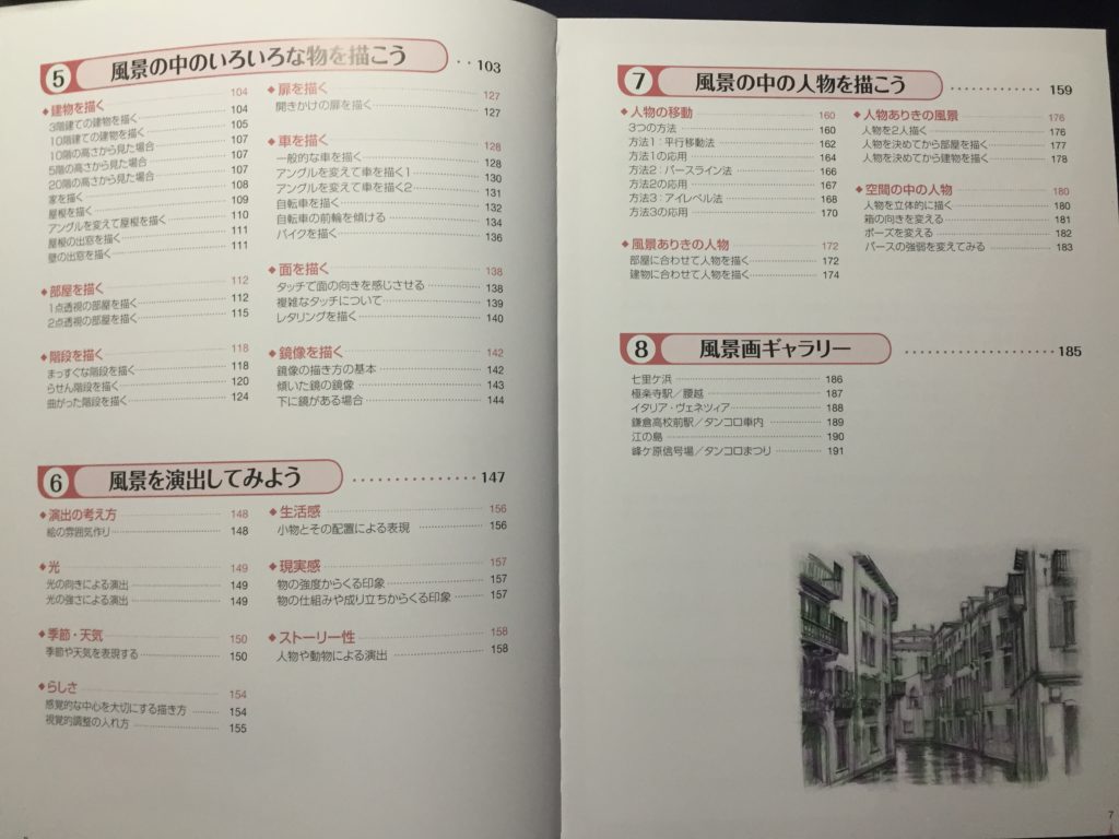 風景デッサンの基本 書籍レビュー