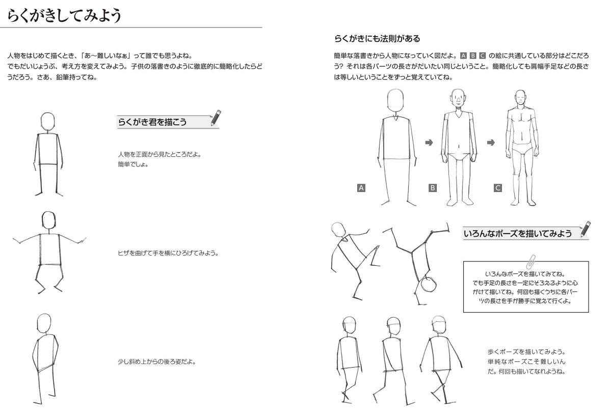 ひとを描くのって楽しいね